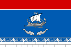 Флаг посёлка Черноморское